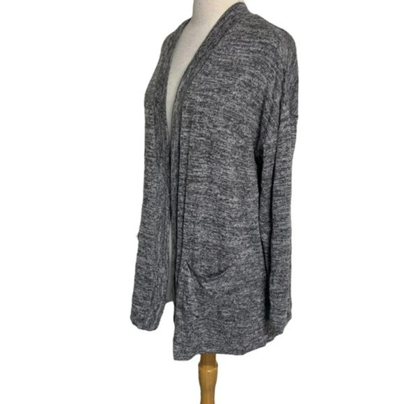 Harmony Balance L black‎ Tulip Split Back Yoga Cardigan with pockets - Picture 3 of 6